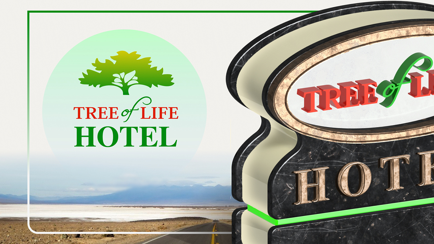 Дизайн и визуализация стелы для Tree of Life