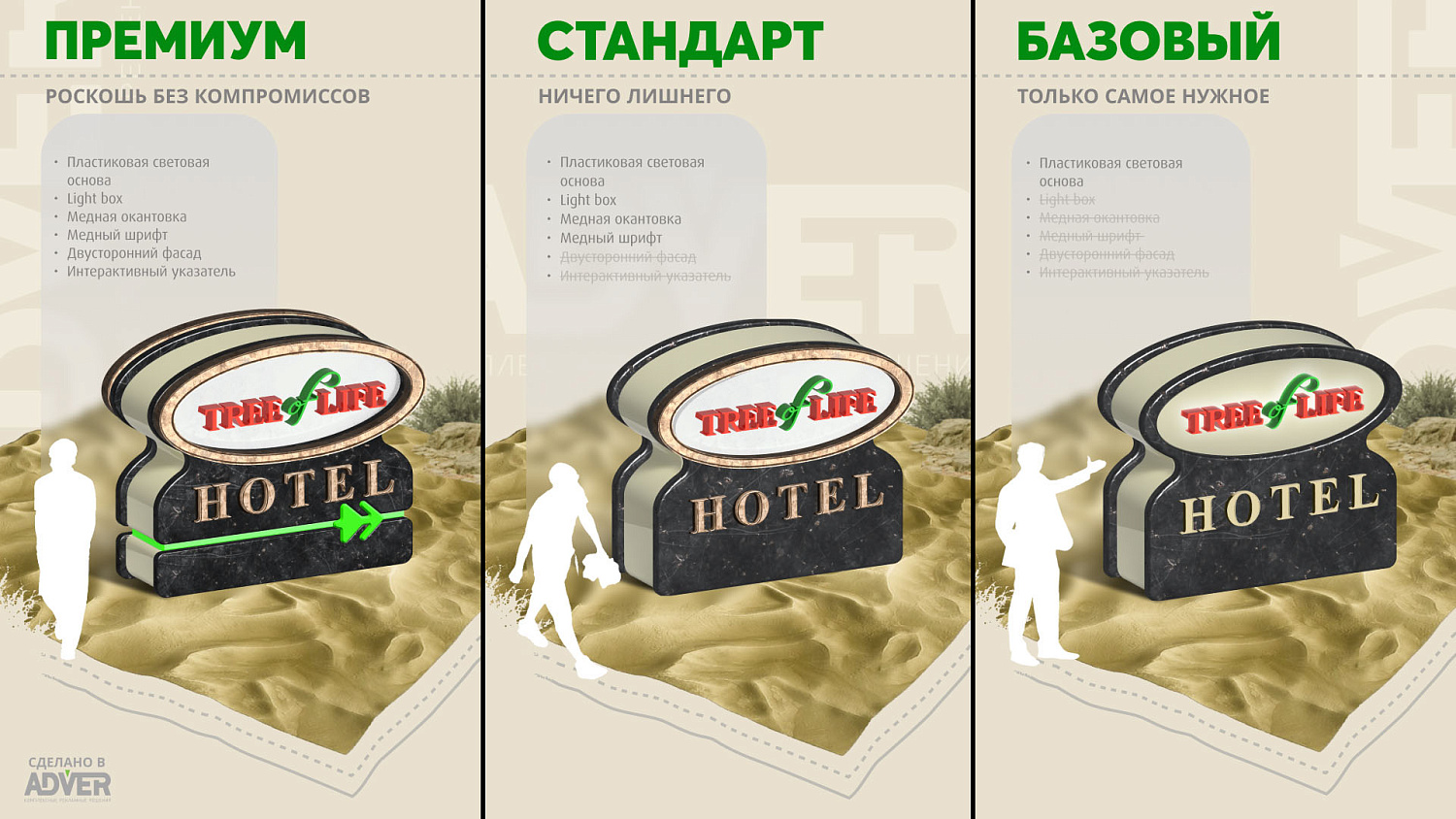 Дизайн и визуализация стелы для Tree of Life